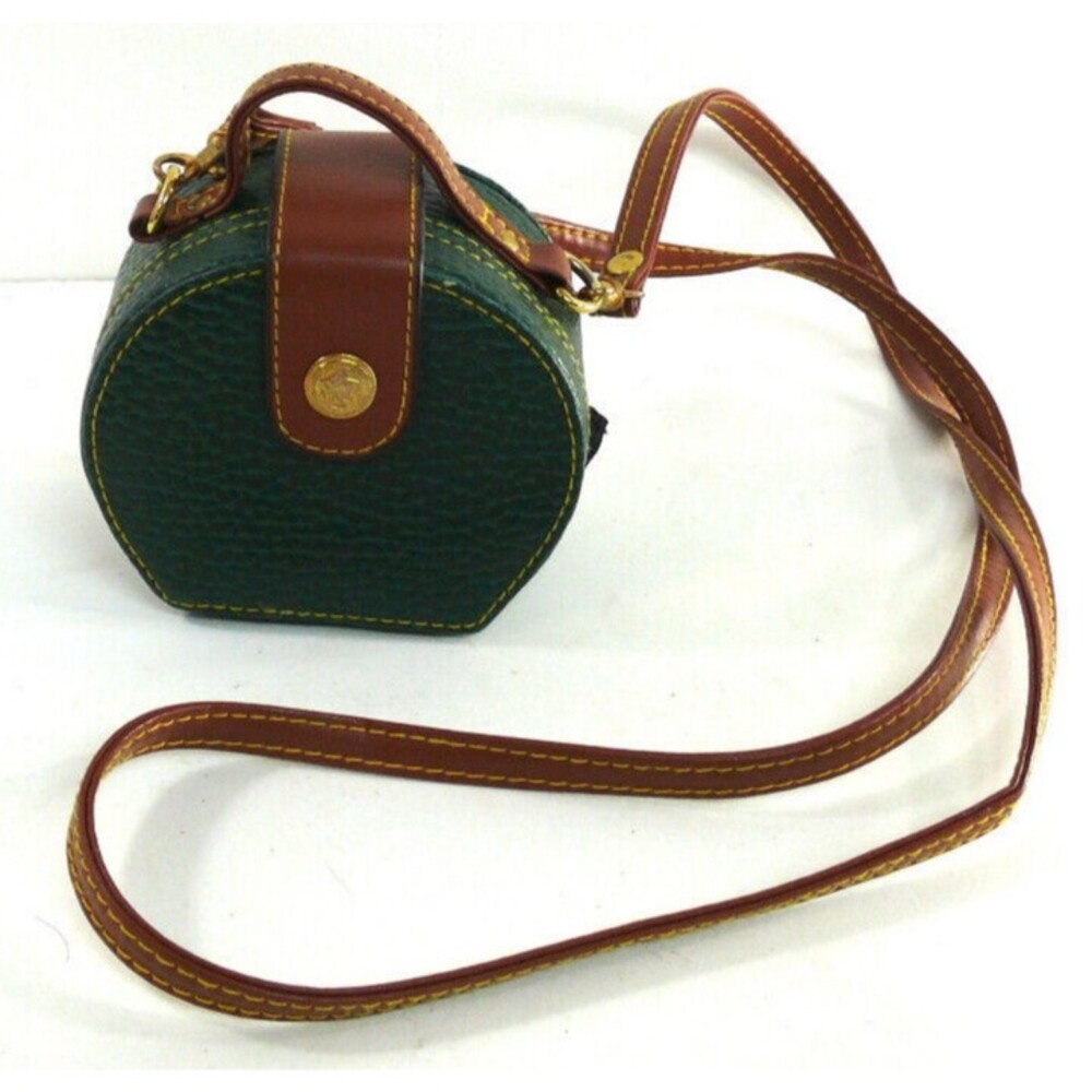 Great Seal Of The State Of Oklahoma 1907 green mini purse Leather Crossbody bag